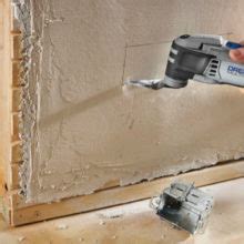 how to cut hole in stucco for electrical box|cutting through stucco tools.